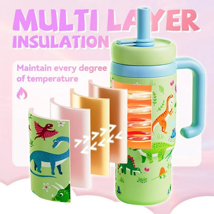 Whale Splash Tumbler™ – Leak-Proof Kids & Adults Fun Drinking Cup (24oz)