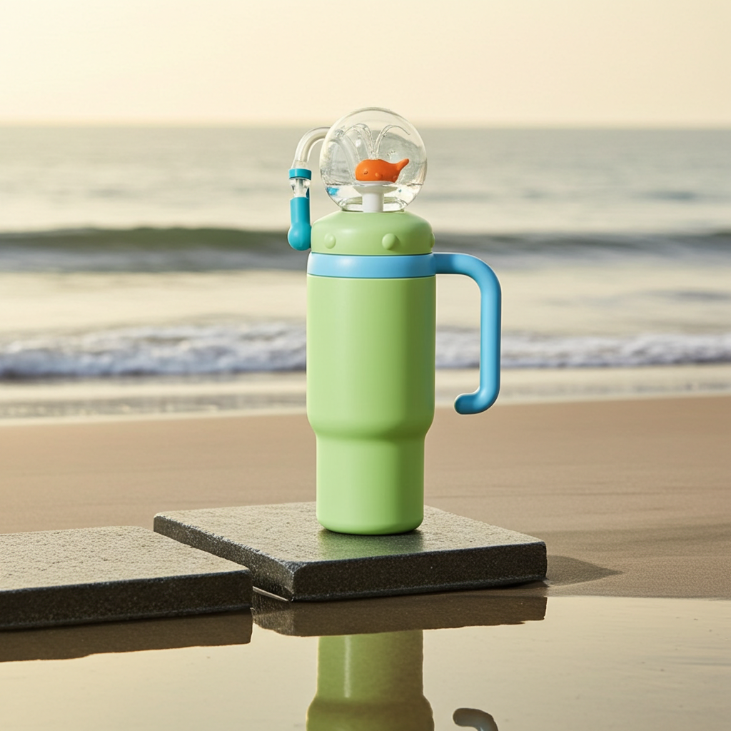 Whale Splash Tumbler™ – Leak-Proof Kids & Adults Fun Drinking Cup (24oz)