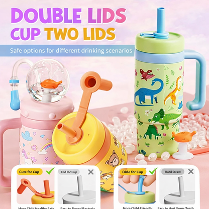 Whale Splash Tumbler™ – Leak-Proof Kids & Adults Fun Drinking Cup (24oz)