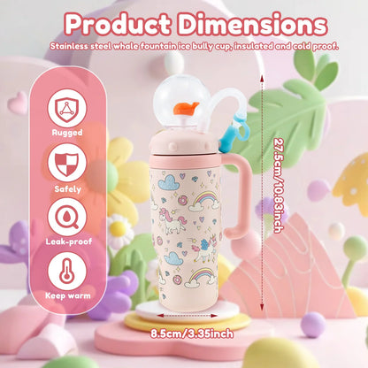 Whale Splash Tumbler™ – Leak-Proof Kids & Adults Fun Drinking Cup (24oz)