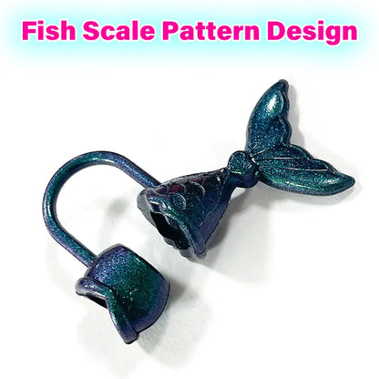 MermaidSeal™ Straw Cover (Leak-Proof • Dust Guard • 8–10mm Fit)