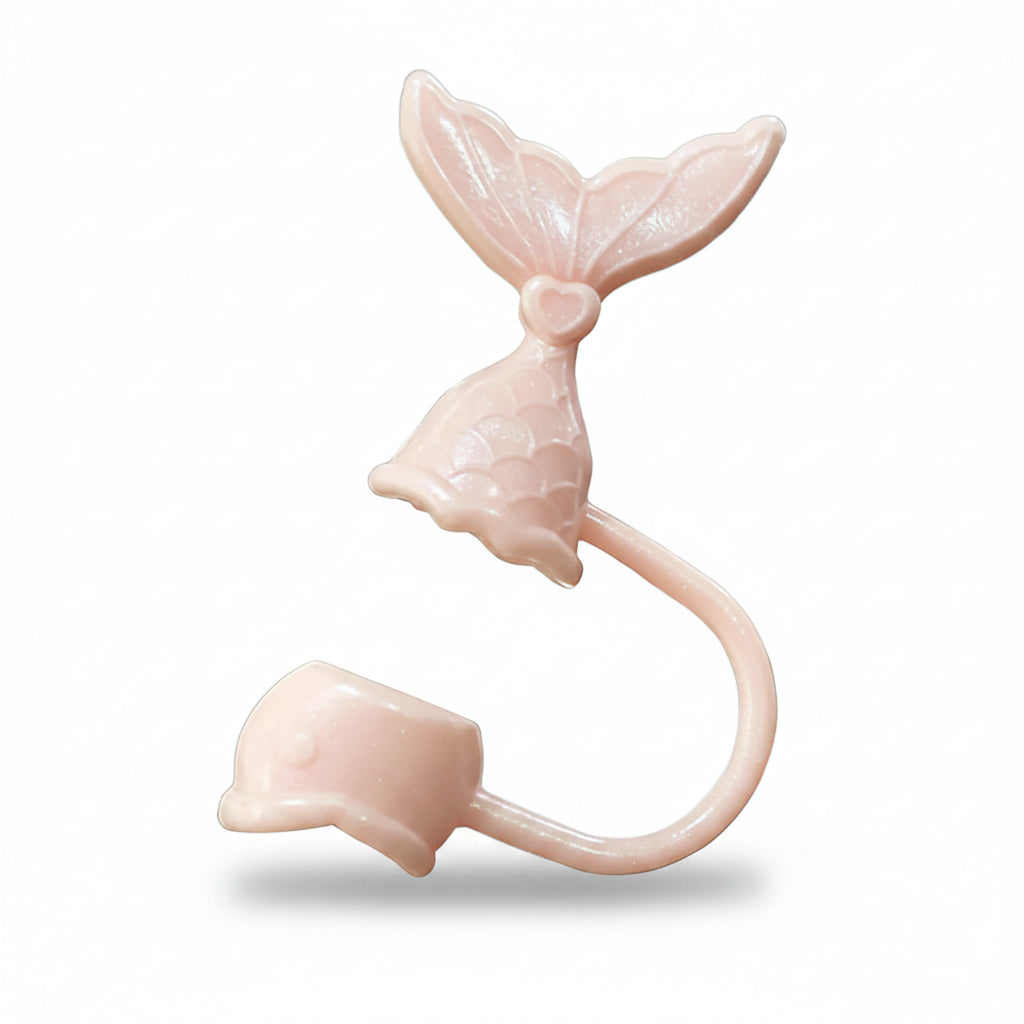MermaidSeal™ Straw Cover (Leak-Proof • Dust Guard • 8–10mm Fit)
