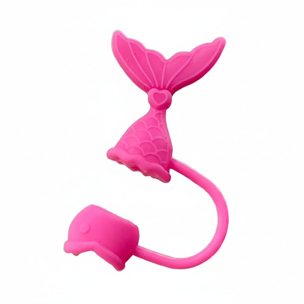 MermaidSeal™ Straw Cover (Leak-Proof • Dust Guard • 8–10mm Fit)