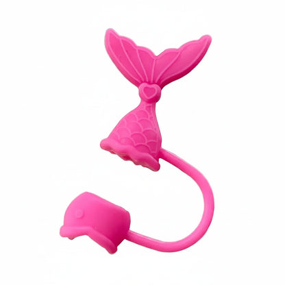 MermaidSeal™ Straw Cover (Leak-Proof • Dust Guard • 8–10mm Fit)