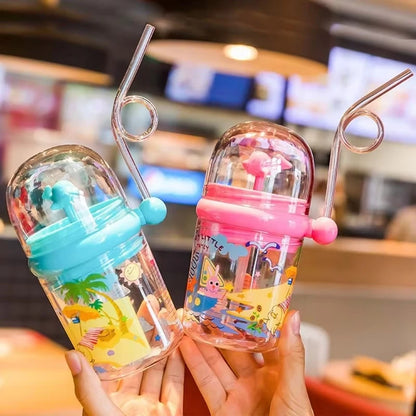Magic Whale Sippy Cup – Spill-Proof Kids Water Bottle