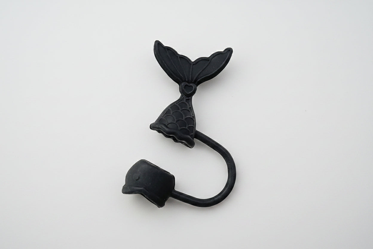 MermaidSeal™ Straw Cover (Leak-Proof • Dust Guard • 8–10mm Fit)
