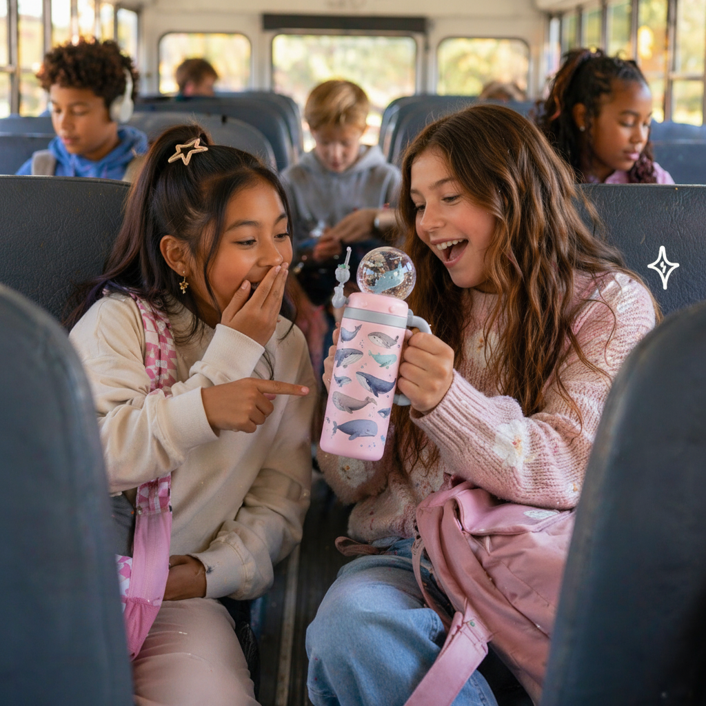 Whale Splash Tumbler™ – Leak-Proof Kids & Adults Fun Drinking Cup (24oz)